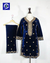 velvet dress 11.2 Navy Blue
